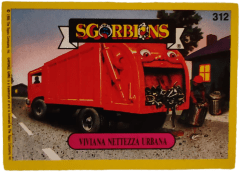 album sticker VIVIANA NETTEZZA URBANA, no. 312 — Sgorbions serie 2