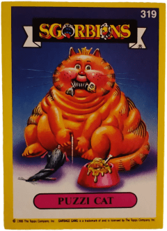 album sticker PUZZI CAT, no. 319 — Sgorbions serie 2