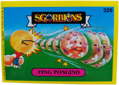 album sticker PING PONGINO, no. 326 — Sgorbions serie 2