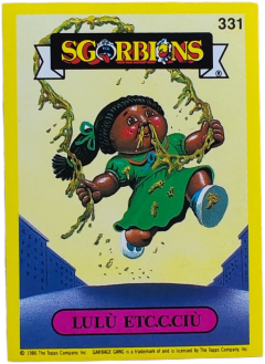 album sticker LULU ETC.C.CIU, no. 331 — Sgorbions serie 2