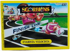 album sticker EVARISTA VELOCISTA, no. 337 — Sgorbions serie 2
