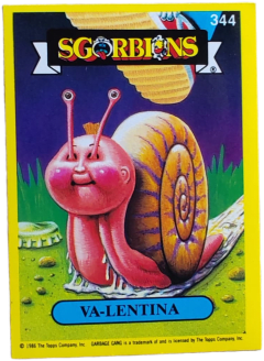 album sticker VA-LENTINA, no. 344 — Sgorbions serie 2