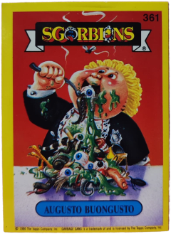 album sticker AUGUSTO BUONGUSTO, no. 361 — Sgorbions serie 2
