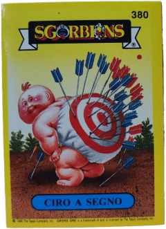 album sticker CIRO A SEGNO, no. 380 — Sgorbions serie 2