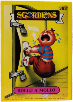 album sticker ROLLO A MOLLO, no. 393 — Sgorbions serie 2