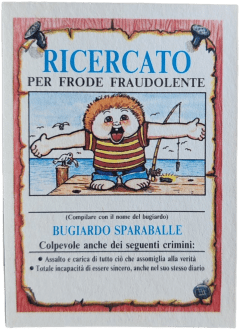 retro RICERCATO PER FRODE FRAUDOLENTE — Sgorbions serie 2