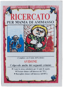 retro RICERCATO PER MANIA DI AMMASSO — Sgorbions serie 2