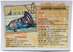 retro ARISTIDE CARIATIDE — Sgorbions serie 2
