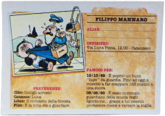 retro FILIPPO MANNARO — Sgorbions serie 2