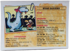 retro HUGO SAPIENS — Sgorbions serie 2