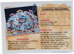 retro LORENZA INFLUENZA — Sgorbions serie 2