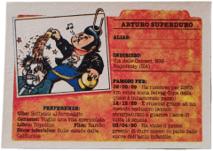 retro ARTURO SUPERDURO — Sgorbions serie 2