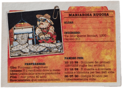 retro MARIAROSA RUGOSA — Sgorbions serie 2