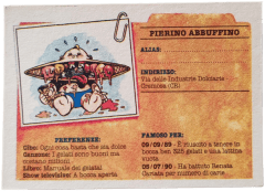 retro PIERINO ABBUFFINO — Sgorbions serie 2