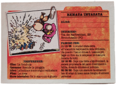 retro RENATA INTASATA — Sgorbions serie 2