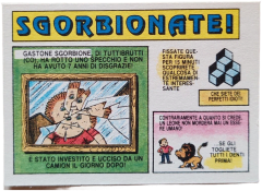 retro GASTONE SGORBIONE — Sgorbions serie 2