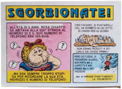 retro ROSA CHIAPPOSA — Sgorbions serie 2