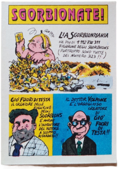retro LIA SGORBIOMANIA — Sgorbions serie 2