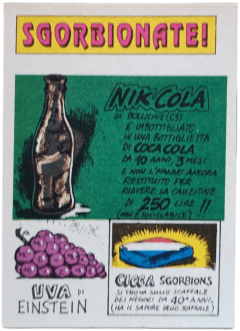 retro NIK COLA — Sgorbions serie 2
