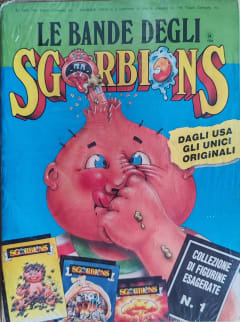 album L. 500 scritta blu — Sgorbions serie 1