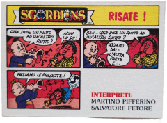 retro MARTINO PIFFERINO E SALVATORE FETORE — Sgorbions serie 2