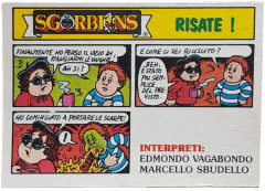 retro EDMONDO VAGABONDO E MARCELLO SBUDELLO — Sgorbions serie 2
