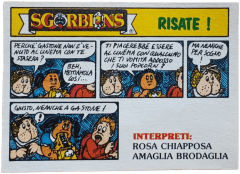 retro ROSA CHIAPPOSA E AMAGLIA BRODAGLIA — Sgorbions serie 2