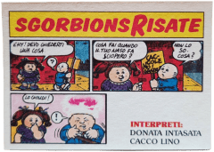 retro DONATA INTASATA E CACCO LINO — Sgorbions serie 2