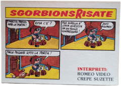 retro ROMEO VIDEO E CREPE SUZETTE — Sgorbions serie 2