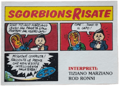 retro TIZIANO MARZIANO E ROD RONNY — Sgorbions serie 2