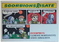 retro CLEMENTE MORTOVIVENTE E ANITA DIMAGRITA — Sgorbions serie 2
