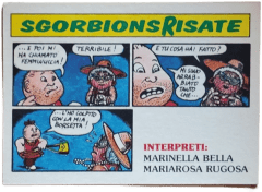 retro MARINELLA BELLA E MARIAROSA RUGOSA — Sgorbions serie 2