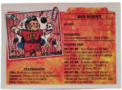 retro ROD RONNY — Sgorbions serie 2