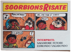 retro SALVATORE FETORE ED EDMONDO VAGABONDO — Sgorbions serie 2