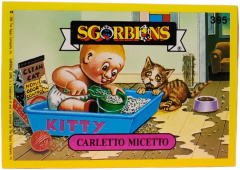 album sticker CARLETTO MICETTO, no. 395 — Sgorbions serie 2