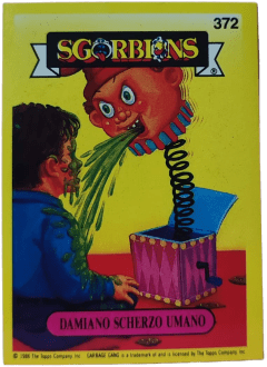 album sticker MICHELE TAGLIAMELE, no. 373 — Sgorbions serie 2