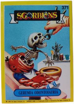 album sticker GEREMIA ODONTOIATRIA, no. 371 — Sgorbions serie 2