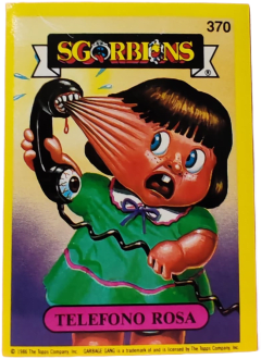 album sticker TELEFONO ROSA, no. 370 — Sgorbions serie 2