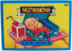 album sticker JACK SNACK, no. 591 — Sgorbions serie 3