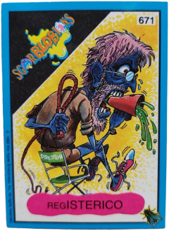 album sticker REGISTERICO, no. 671 — Sgorbions serie 3