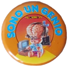 pin SONO UN GENIO — Spille
