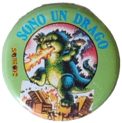 pin SONO UN DRAGO — Spille