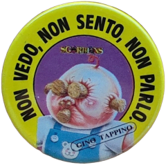 pin NON VEDO, NON SENTO, NON PARLO. — Spille