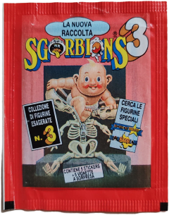wrapper Bustina omaggio tipo 1 — Sgorbions serie 3
