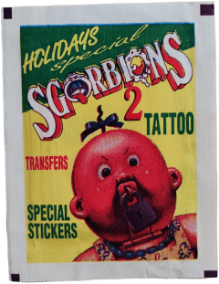 wrapper BUSTINA OMAGGIO NERA — Sgorbions Holidays