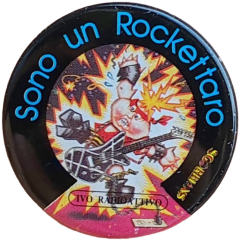 pin Sono un Rockettaro — Spille