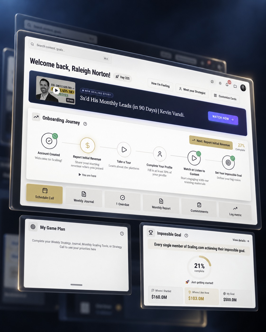 Scaling.com member portal editorial image