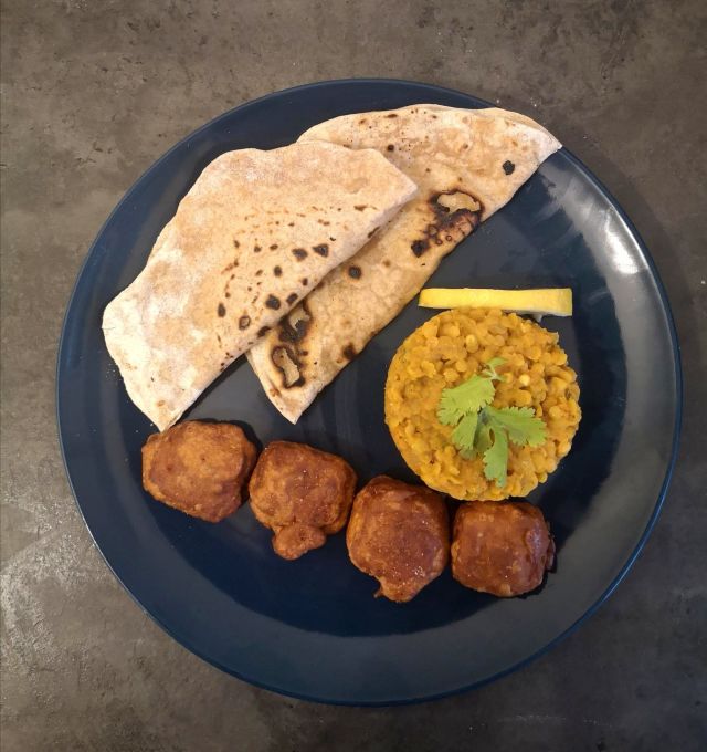 Dhal de lentilles aux couleurs indiennes