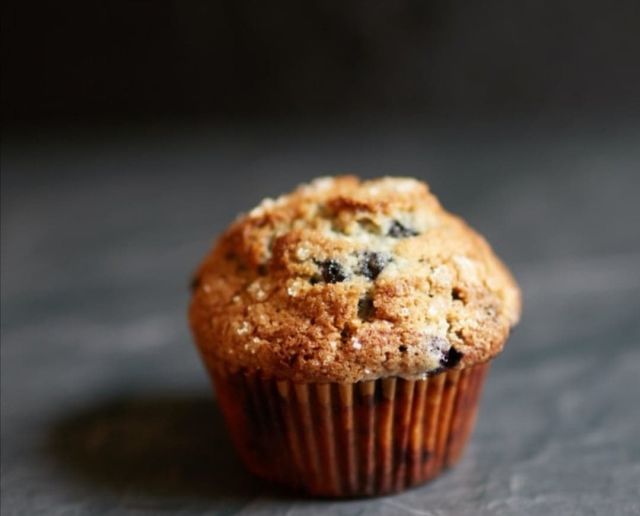 Les Muffins aux pépites de chocolat et au chocolat fondant