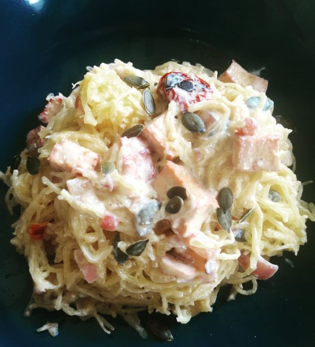 Courge spaghetti à l'italienne